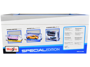 2021 Chevrolet Tahoe Red Metallic with Sunroof 1/24 Diecast Model Car by Maisto