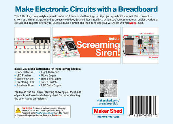 Maker Shed Make: How to Use a Breadboard! Kit