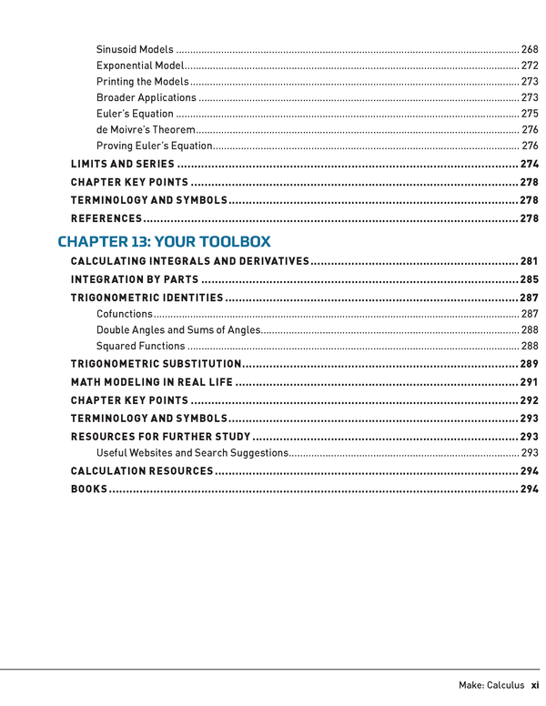 Maker Shed Make: Calculus - PDF/EPub Package — Book