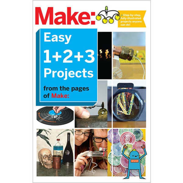 Maker Shed Make: Easy 1+2+3 Projects - PDF — Book