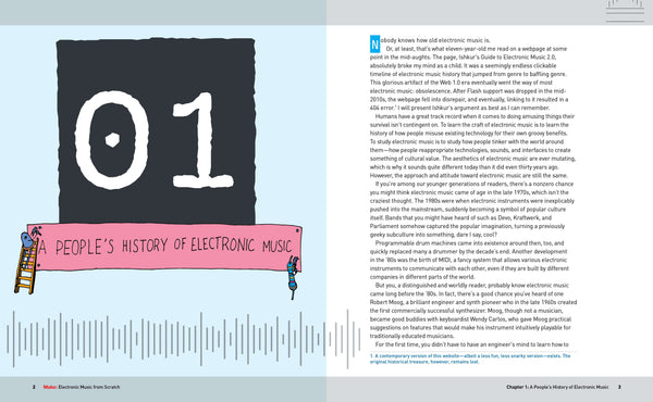 Maker Shed Make: Electronic Music from Scratch - PDF — Book