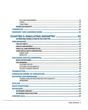Maker Shed Make: Geometry - PDF — Book