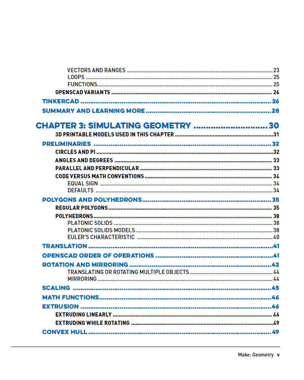 Maker Shed Make: Geometry - PDF — Book