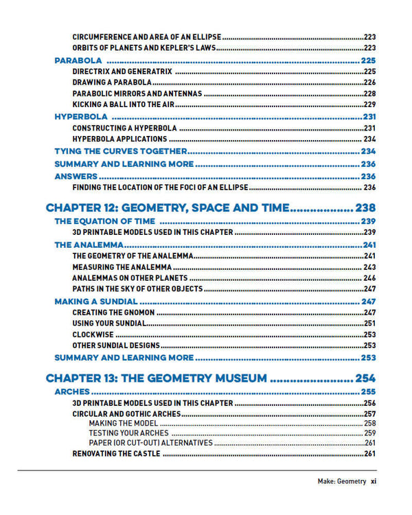 Maker Shed Make: Geometry - PDF — Book