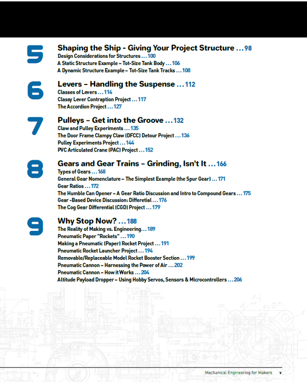 Maker Shed Make: Mechanical Engineering for Makers - PDF — Book