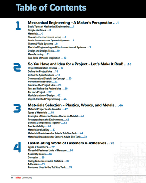 Maker Shed Make: Mechanical Engineering for Makers - PDF — Book