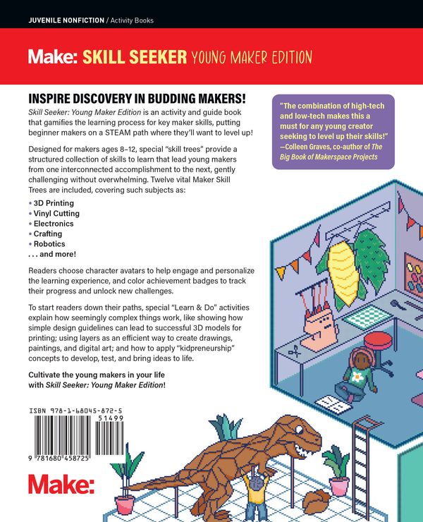 Maker Shed Make: Skill Seeker Young Maker Edition - PDF — Book