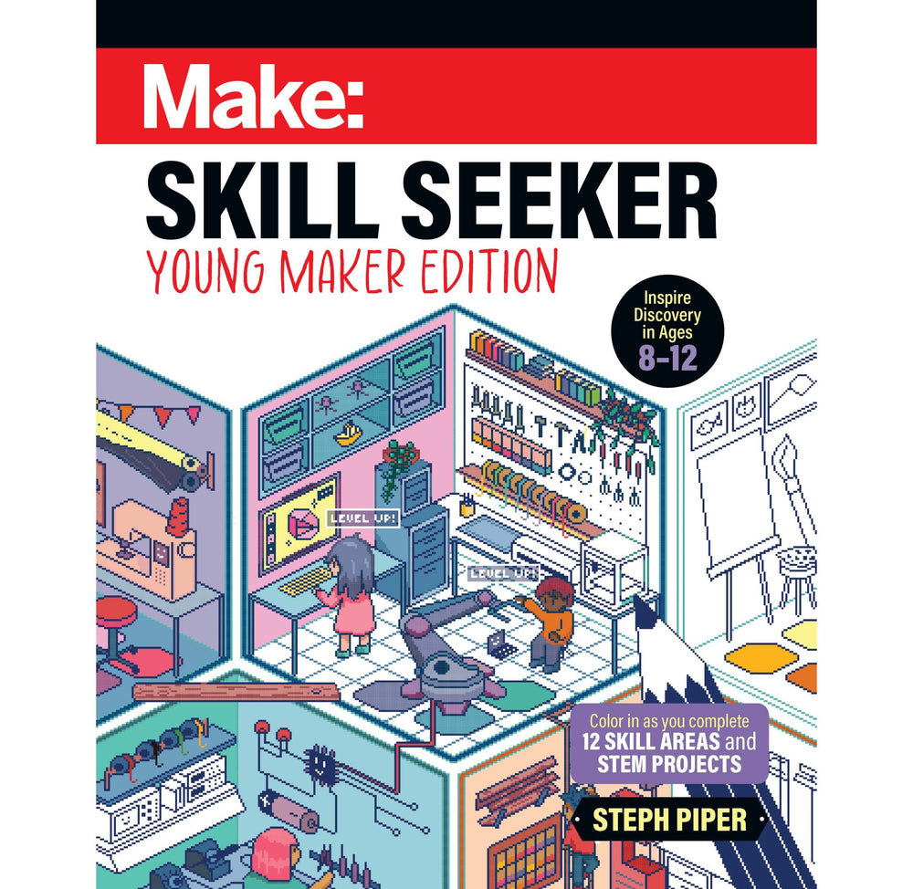 Maker Shed Make: Skill Seeker Young Maker Edition - PDF — Book