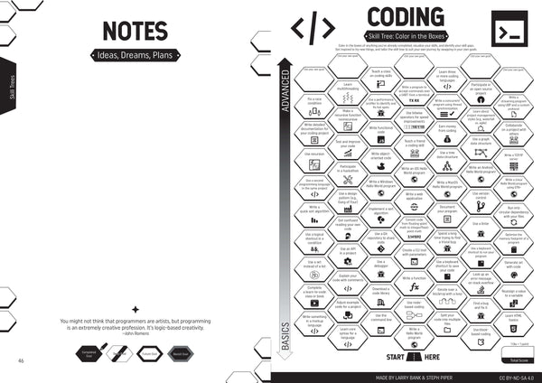 Maker Shed Make: Skill Seeker Maker Workbook - PDF