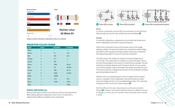 Maker Shed Make: Wearable Electronics, 2nd Edition- PDF — Book