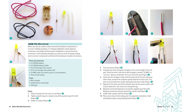Maker Shed Make: Wearable Electronics, 2nd Edition- PDF — Book