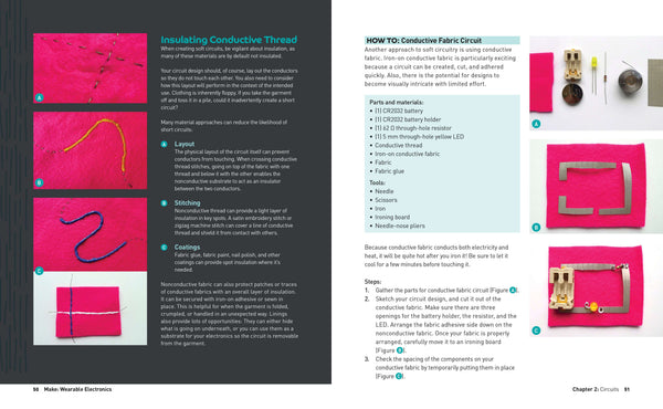 Maker Shed Make: Wearable Electronics, 2nd Edition- PDF — Book