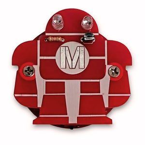 Make: Robot Flashlight Badge (Assembled)
