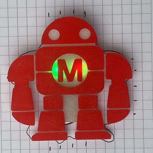 Maker Shed Makey Robot LED Glowie — Kit