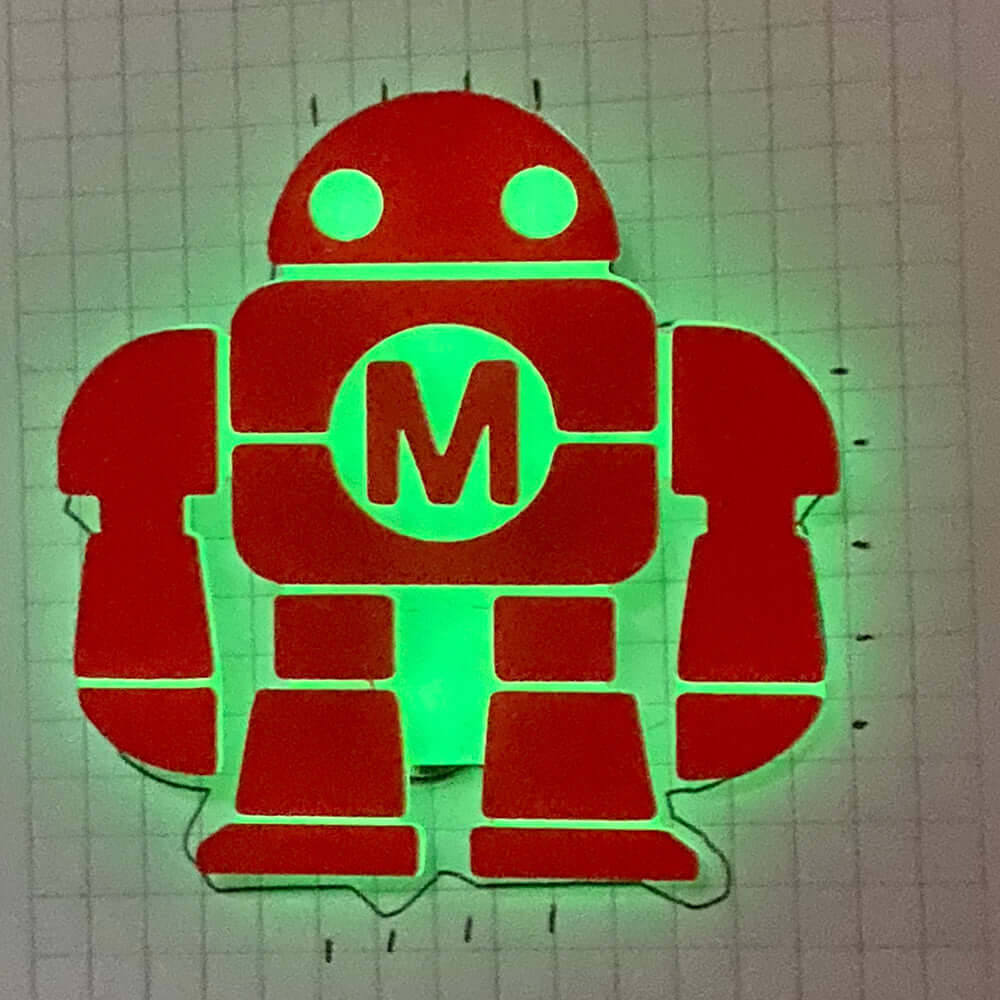 Maker Shed Makey Robot LED Glowie — Kit