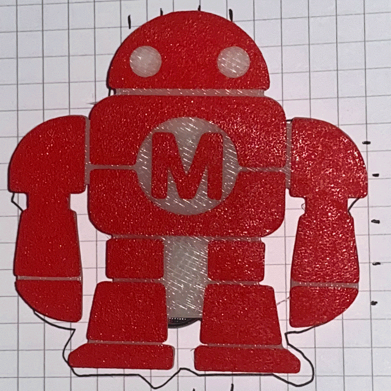 Maker Shed Makey Robot LED Glowie — Kit