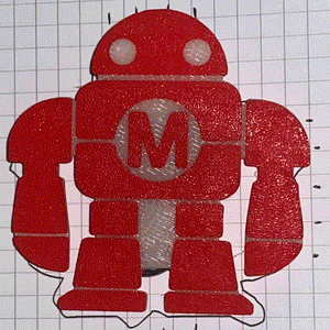 Maker Shed Makey Robot LED Glowie — Kit
