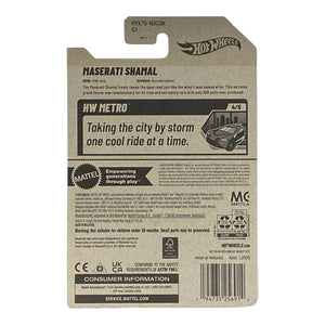 Hot Wheels Maserati Shamal - HW Metro Series 4/5