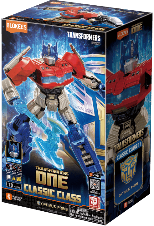 Little Shop of Magic Blokees Transformers: Classic Class - 11 Transformers One Optimus Prime — Toys and Collectible