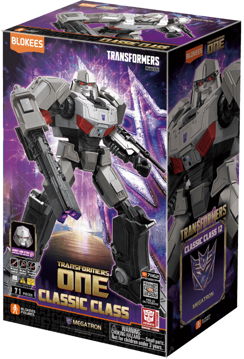 Little Shop of Magic Blokees Transformers: Classic Class - 12 Transformers One Megatron — Toys and Collectible