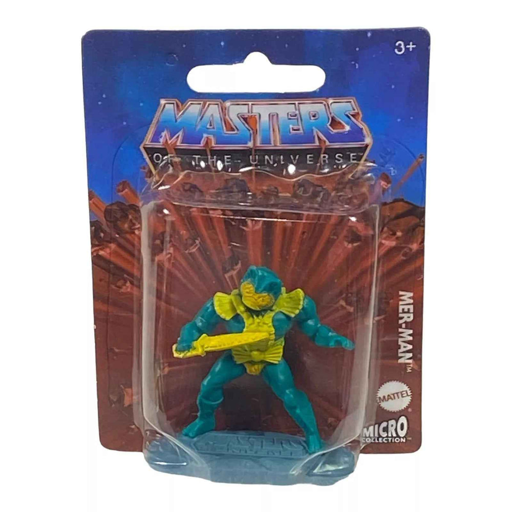 Mer-Man Micro Figure Cake Topper - Mer-Man Masters of the Universe Collectible