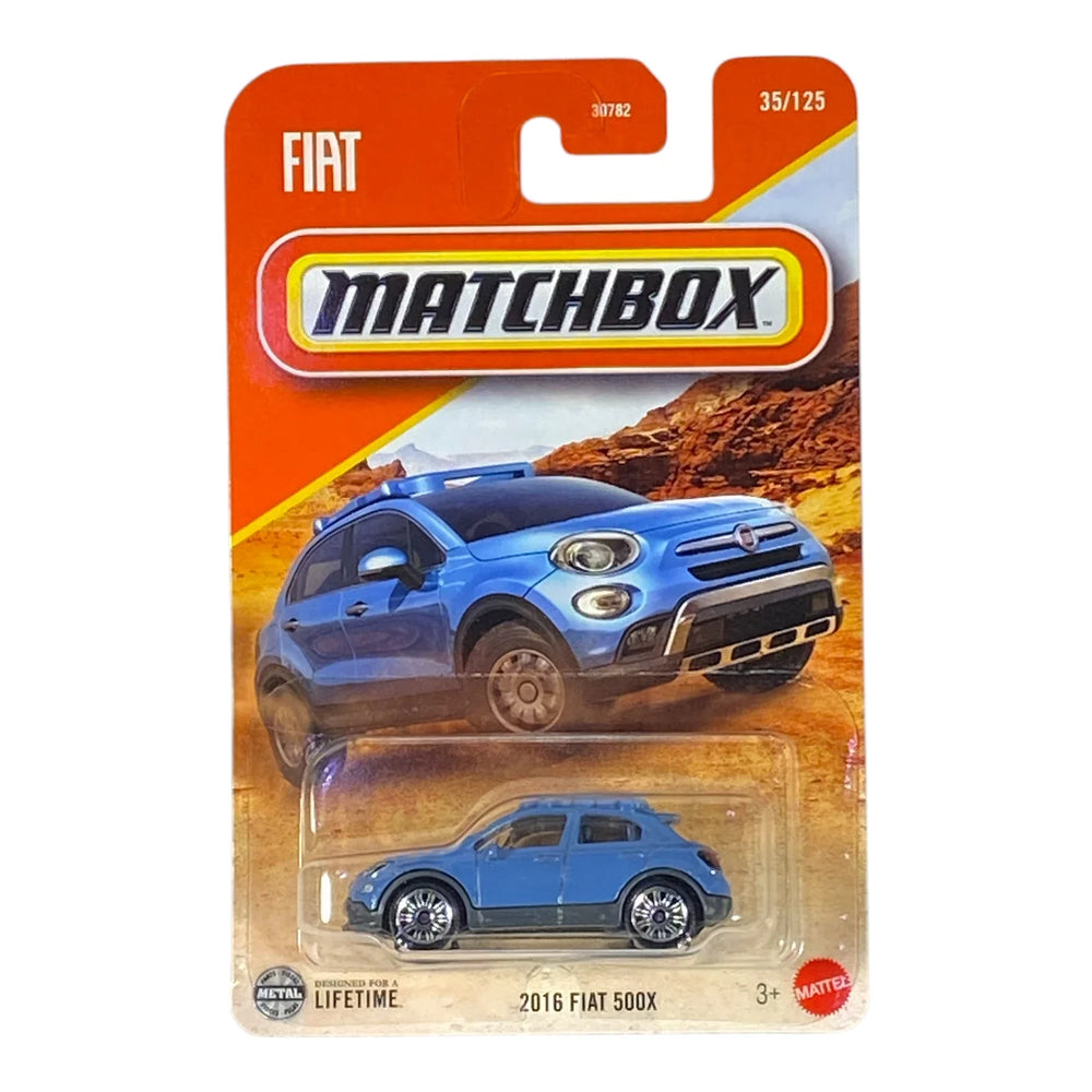 Matchbox 2016 Fiat 500X - 2025 Matchbox Series 35/100 - Echo Six Hobbies