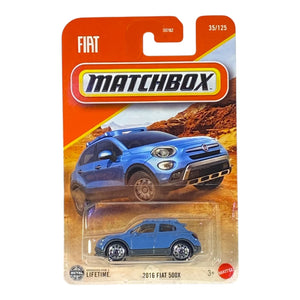 Matchbox 2016 Fiat 500X - 2025 Matchbox Series 35/100 - Echo Six Hobbies