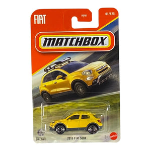 Matchbox 2016 Fiat 500X - 2026 Matchbox Series 01/125 - Echo Six Hobbies