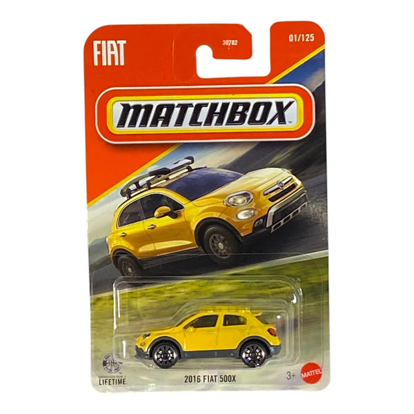 Matchbox 2016 Fiat 500X - 2026 Matchbox Series 01/125 - Echo Six Hobbies