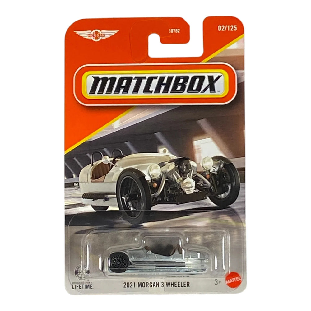 Matchbox 2021 Morgan 3 Wheeler - 2026 Matchbox Series 02/125 - Echo Six Hobbies