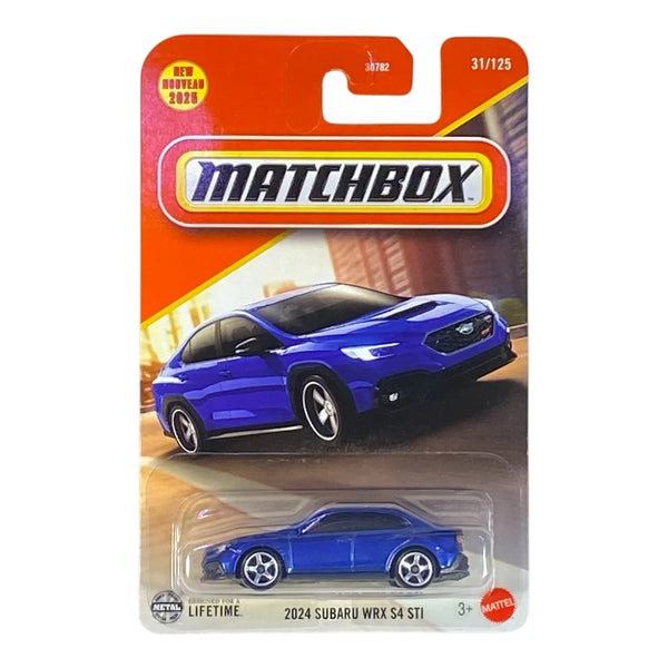 Matchbox 2024 Subaru WRX S4 STi - 2025 Matchbox Series 31/125