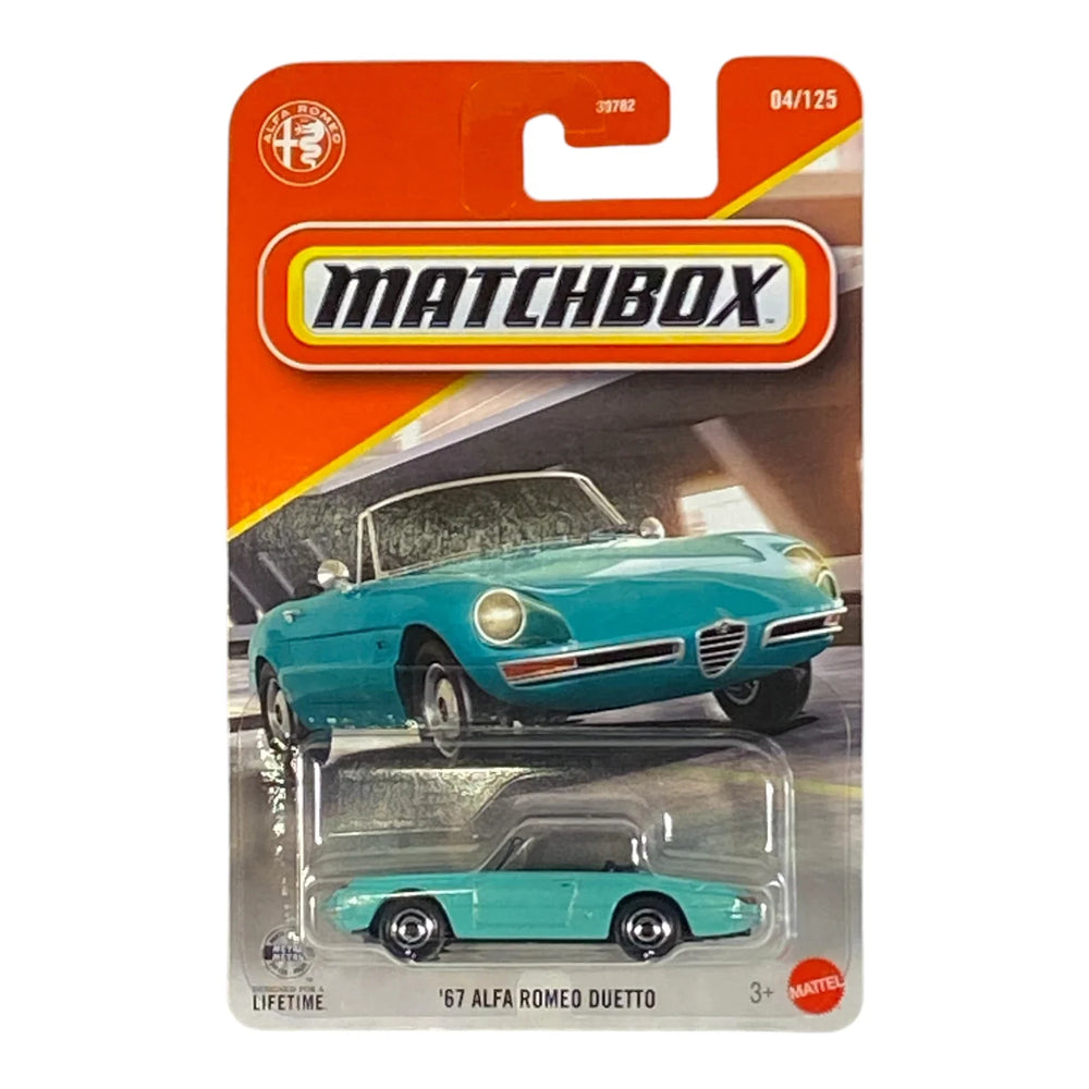 Matchbox '67 Alfa Romeo Duetto - 2026 Matchbox Series 04/125 - Echo Six Hobbies