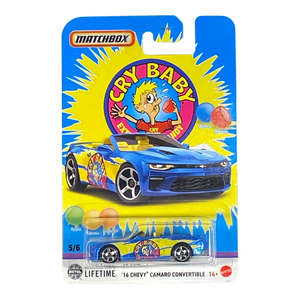 Matchbox '16 Chevy Camaro Convertible "Cry Baby" - Matchbox Candy Series 5/6 - Echo Six Hobbies