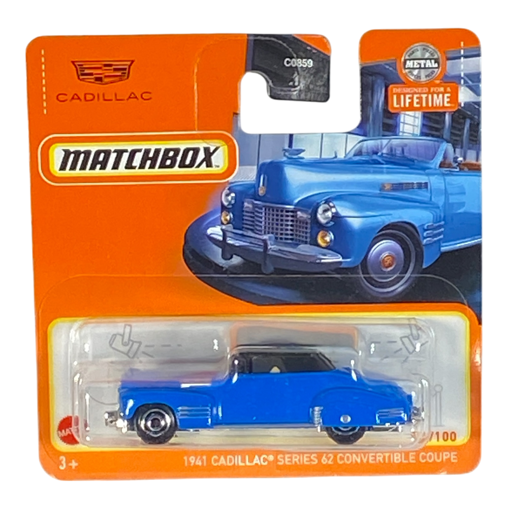 Collectors World Toys Matchbox 1941 Cadillac Convertible | Matchbox Series 59/100