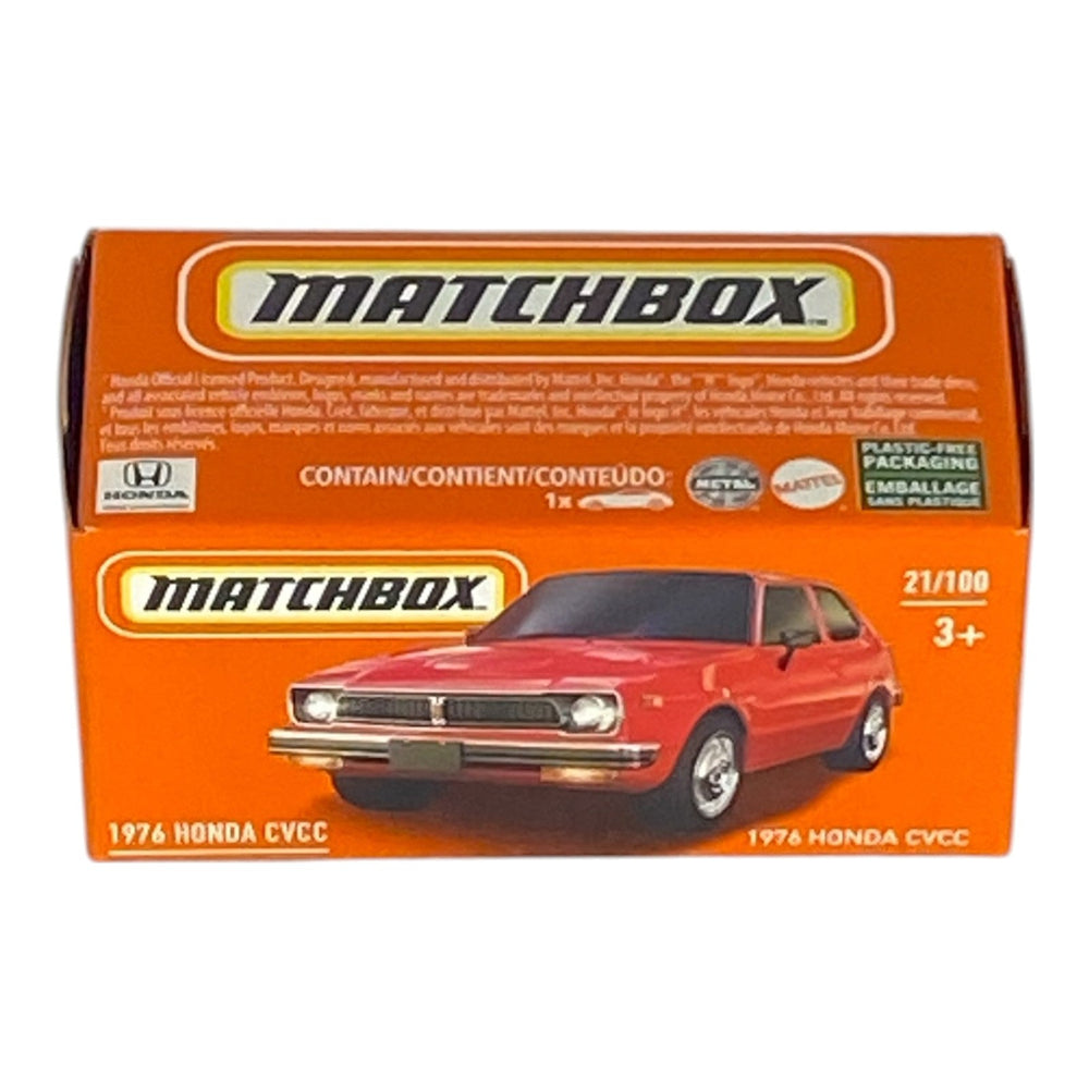 Matchbox 1976 Honda CVCC - Power Grabs - Matchbox Series 21/100