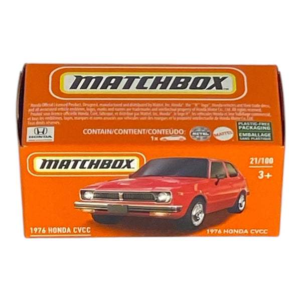 Matchbox 1976 Honda CVCC - Power Grabs - Matchbox Series 21/100
