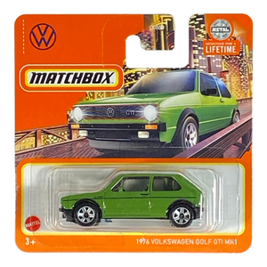 Matchbox 1976 Volkswagen Golf GTI MK1 | Short Card