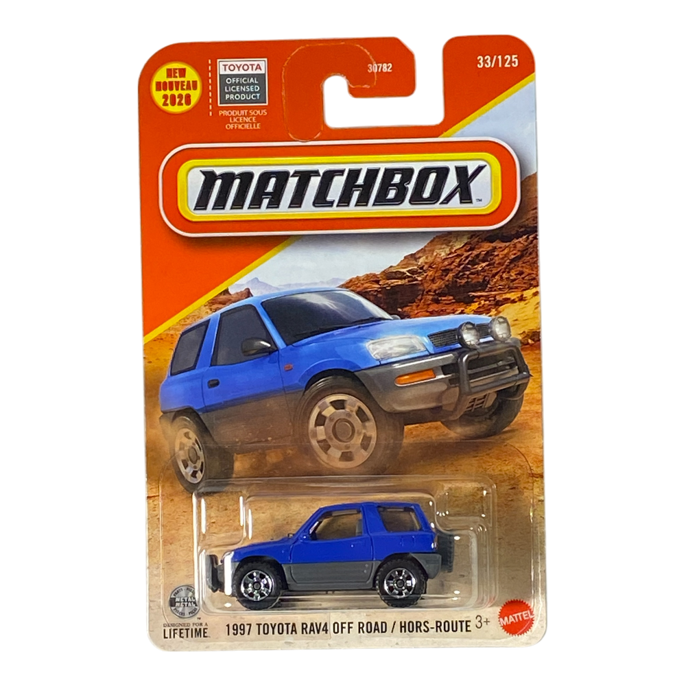 Collectors World Toys Matchbox 1997 Toyota RAV4 Off Road | 2026 Matchbox Series 33/125