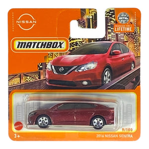 Matchbox 2016 Nissan Sentra - Matchbox Series 9/100 Short Card