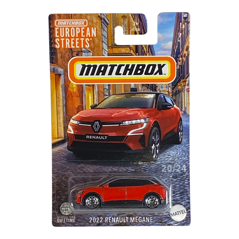 Collectors World Toys Matchbox 2022 Renault Megane | European Streets Series