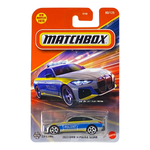 Matchbox 2023 BMW i4 Police Sedan | 2025 Matchbox Series 80/125