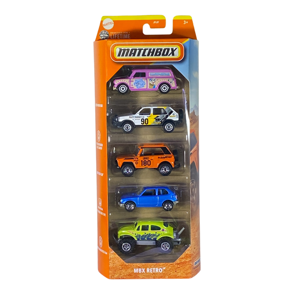 Matchbox 5 Packs - MBX Retro - Echo Six Hobbies