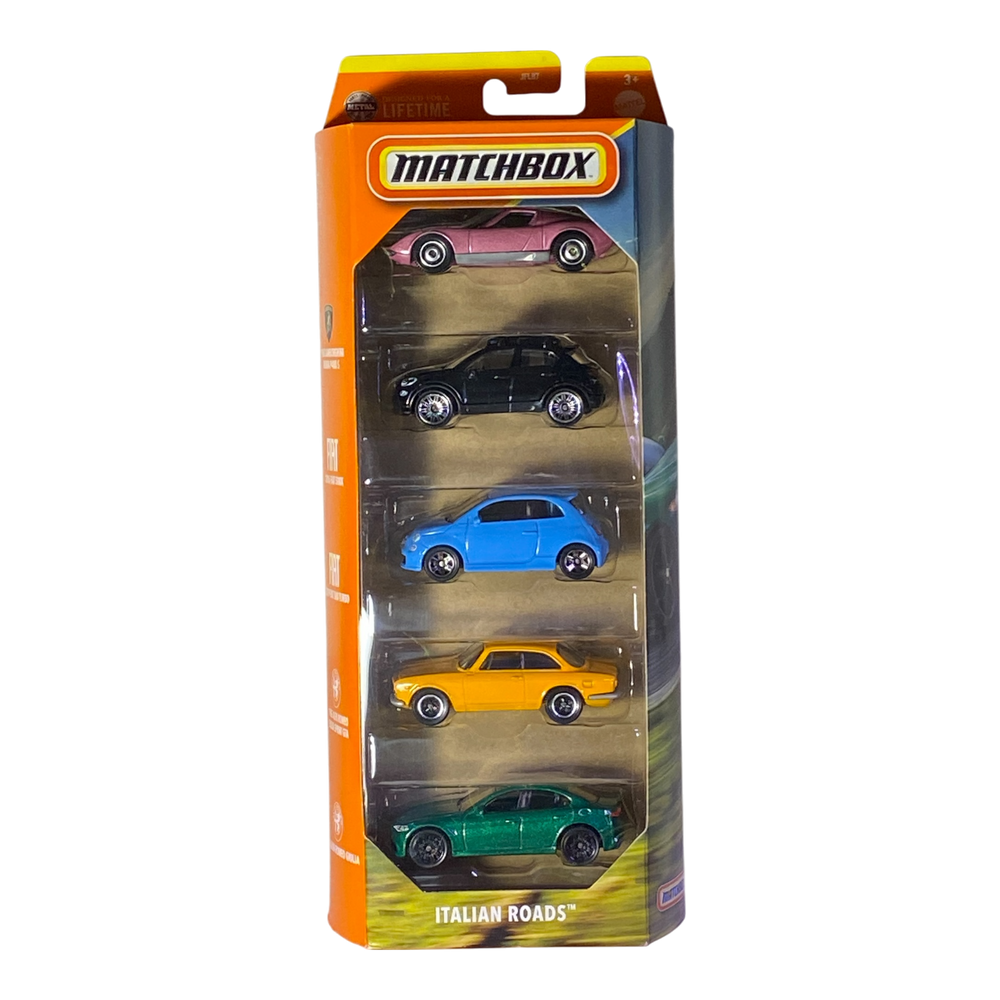 Matchbox 5 Packs - Italian Roads - Echo Six Hobbies