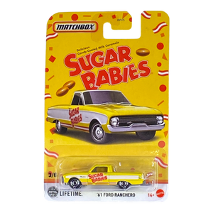 Matchbox '61 Ford Ranchero "Sugar Babies" - Matchbox Candy Series 3/6 - Echo Six Hobbies