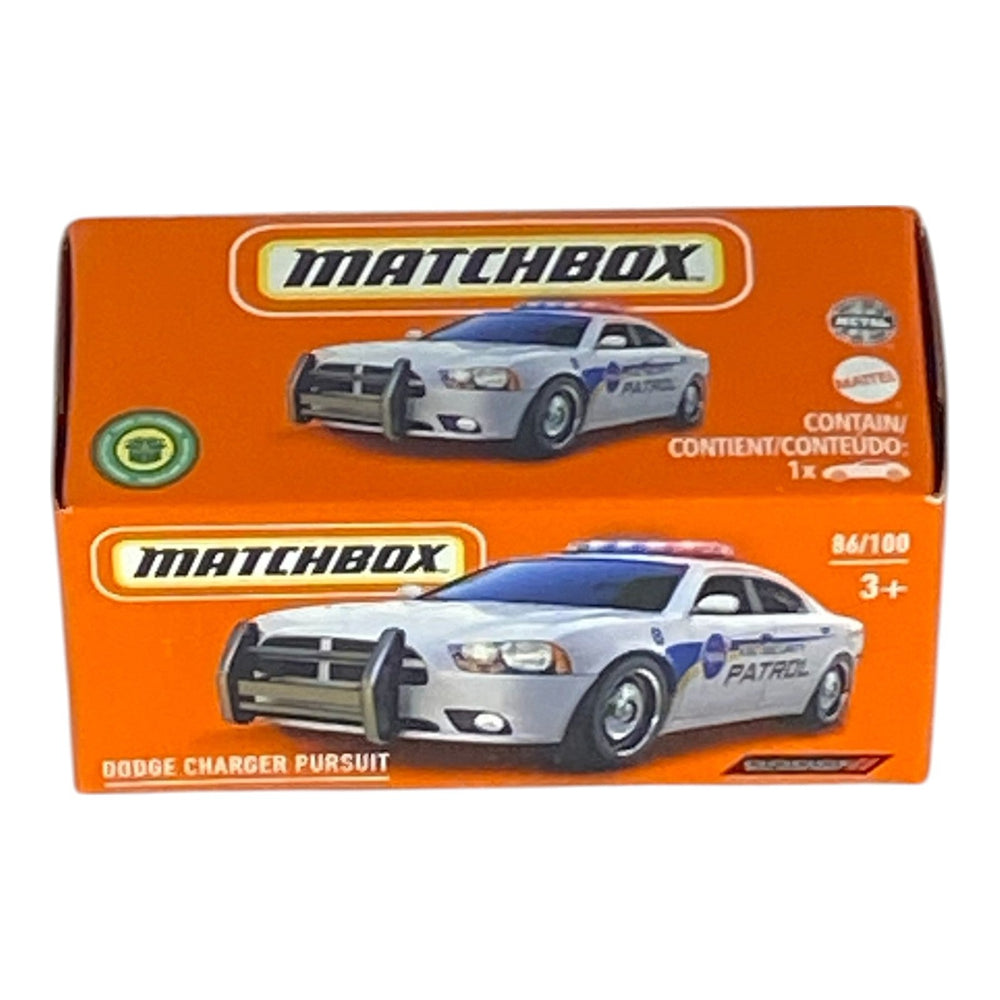 Matchbox Dodge Charger Pursuit - Power Grabs - Matchbox Series 86/100