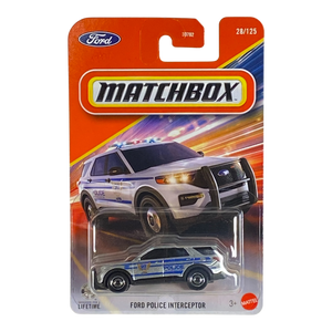 Collectors World Toys Matchbox Ford Police Interceptor | 2026 Matchbox Series 28/125