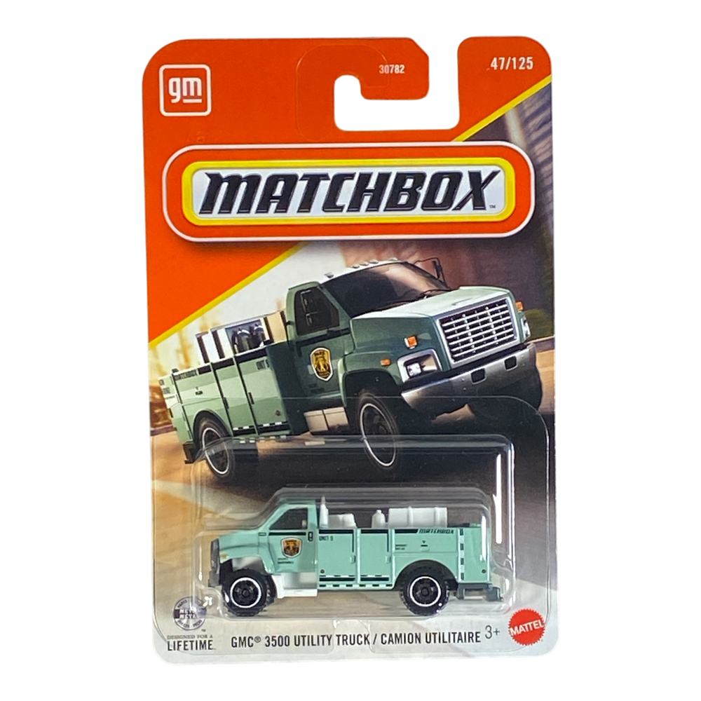 Collectors World Toys Matchbox GMC 3500 Utility Truck | 2026 Matchbox Series 47/125
