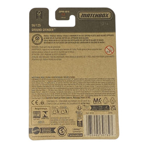 Matchbox Ground Grinder - 2025 Matchbox Series 56/125