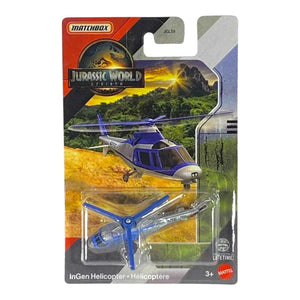 Matchbox InGen Helicopter - Jurassic World Rebirth Collection
