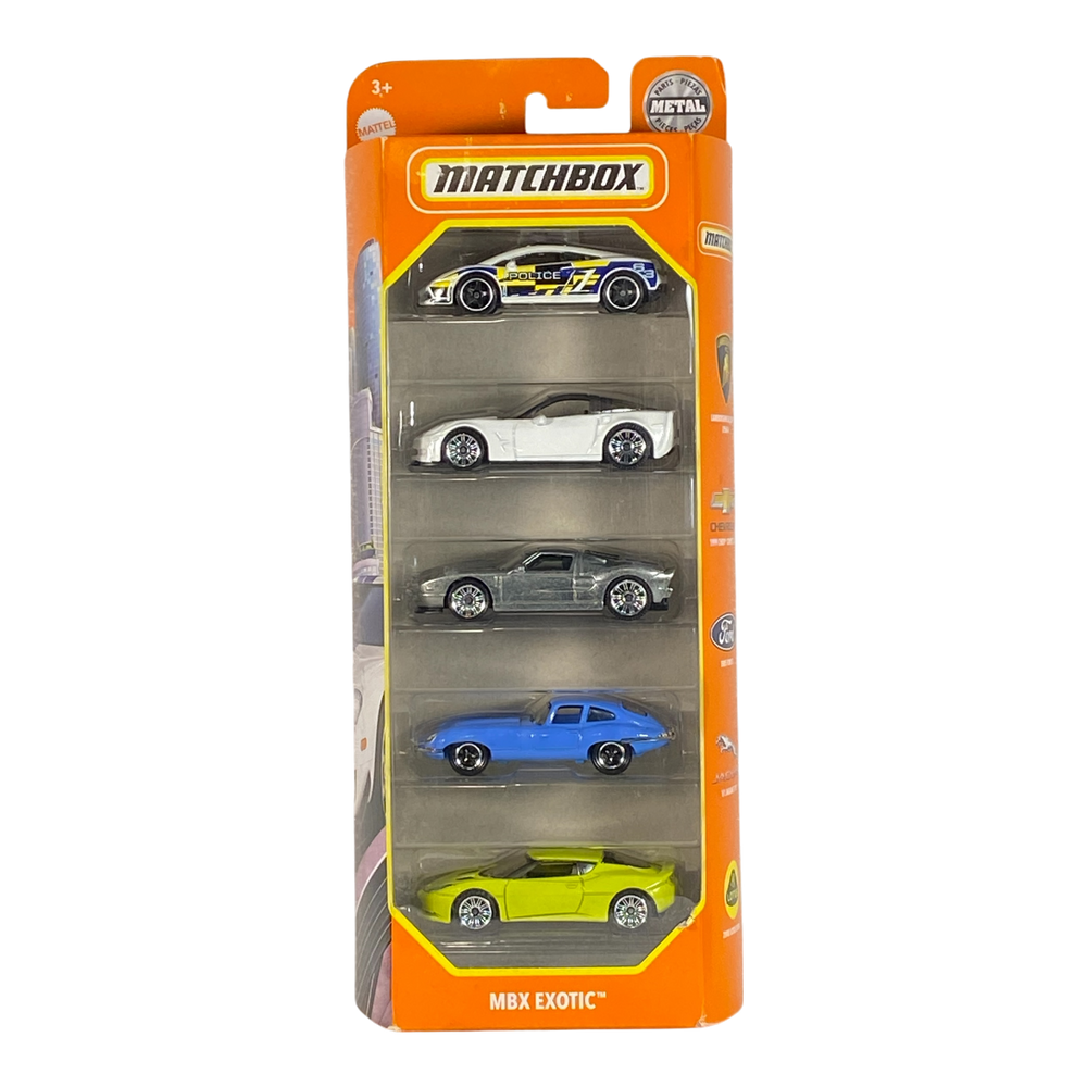 Collectors World Toys Matchbox MBX Exotic | 5 Pack Edition